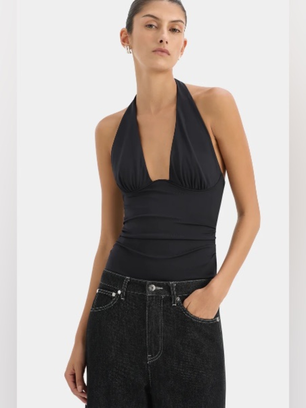 SIR Elm Halter Top NWT